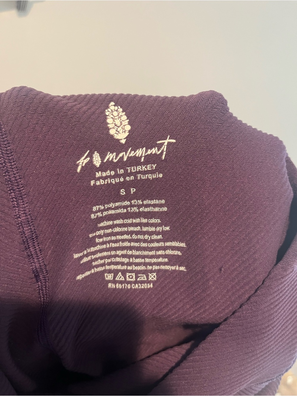 FP Movement by Free People Purple High-Waist Leggings